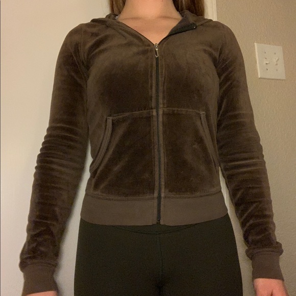 brown juicy couture jacket
